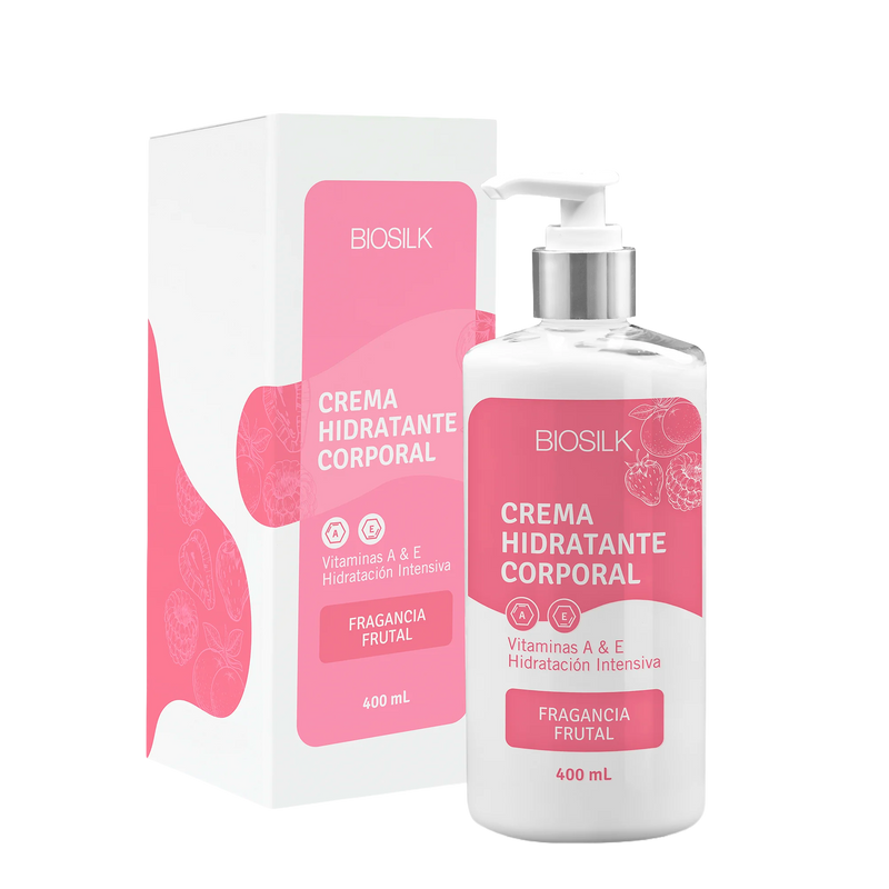 CREMA MANOS Y CUERPO VITAMINA A & E FRUTAL BIOSILK