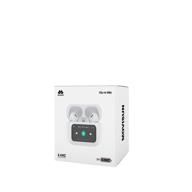 BLANCO AUDIFONO INALAMBRICO MOVISUN AZUL ITA 10 PRO