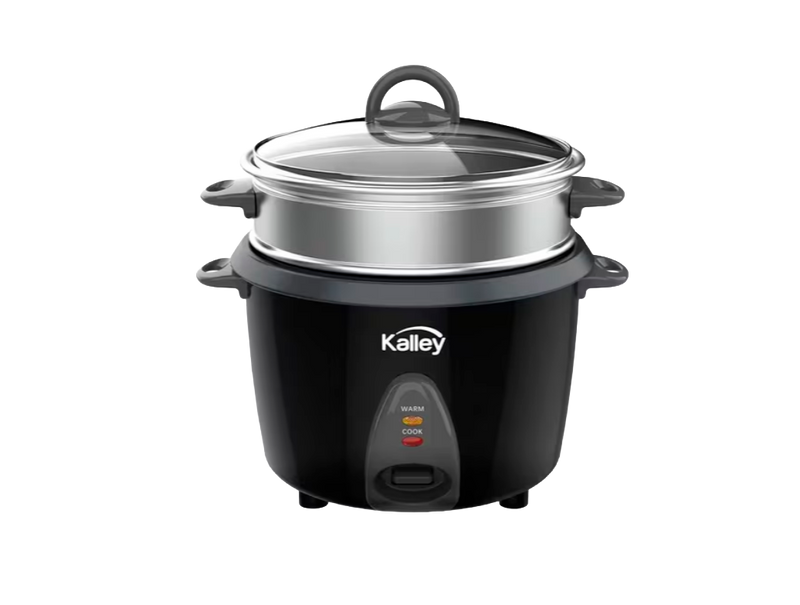 OLLA ARROCERA 10 TAZAS KALLEY NEGRO