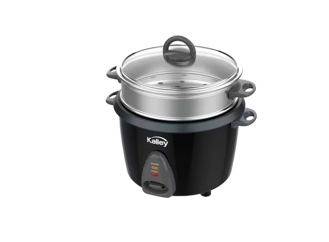 OLLA ARROCERA 10 TAZAS KALLEY NEGRO
