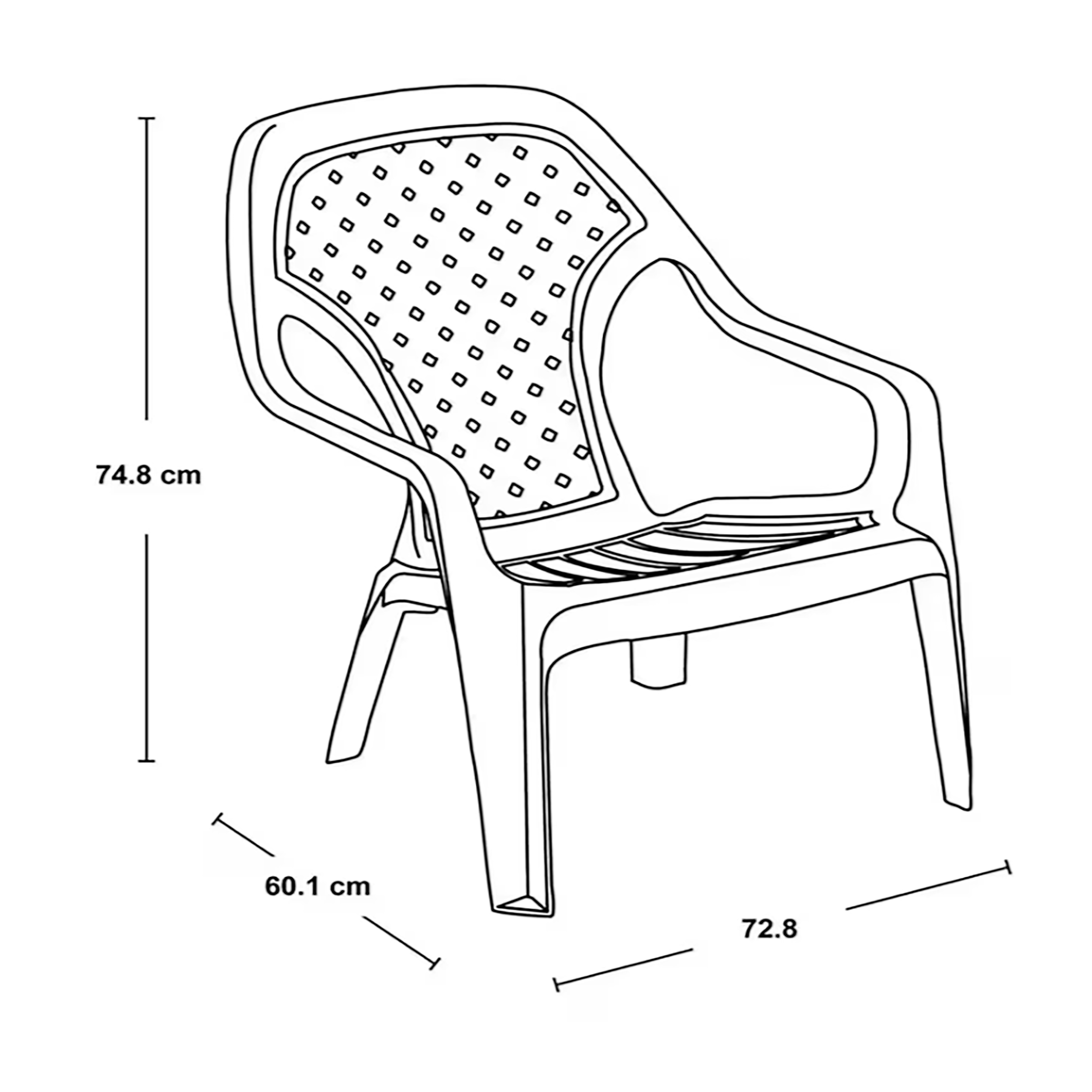 SILLA PLAYERA WENGE RIMAX