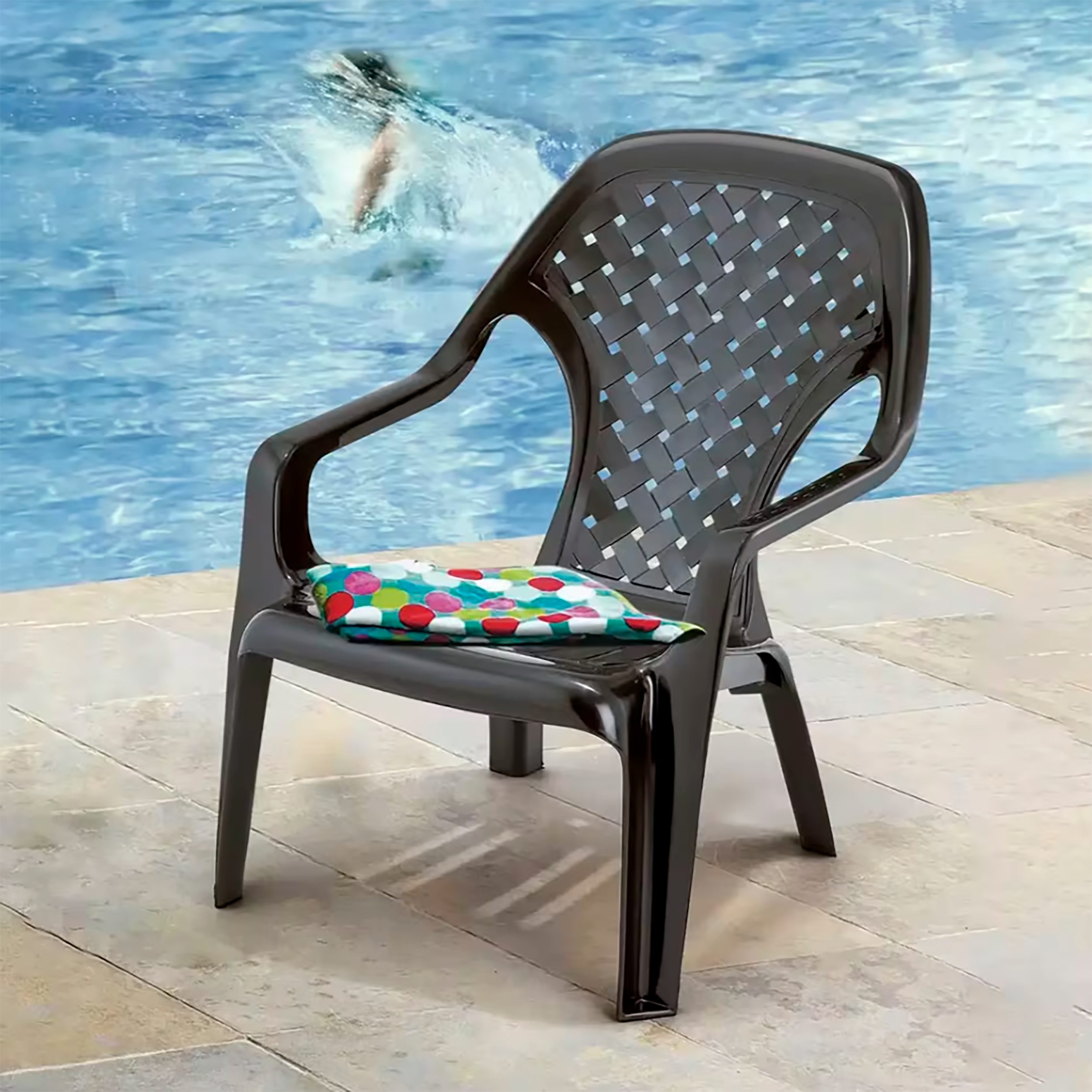 SILLA PLAYERA WENGE RIMAX