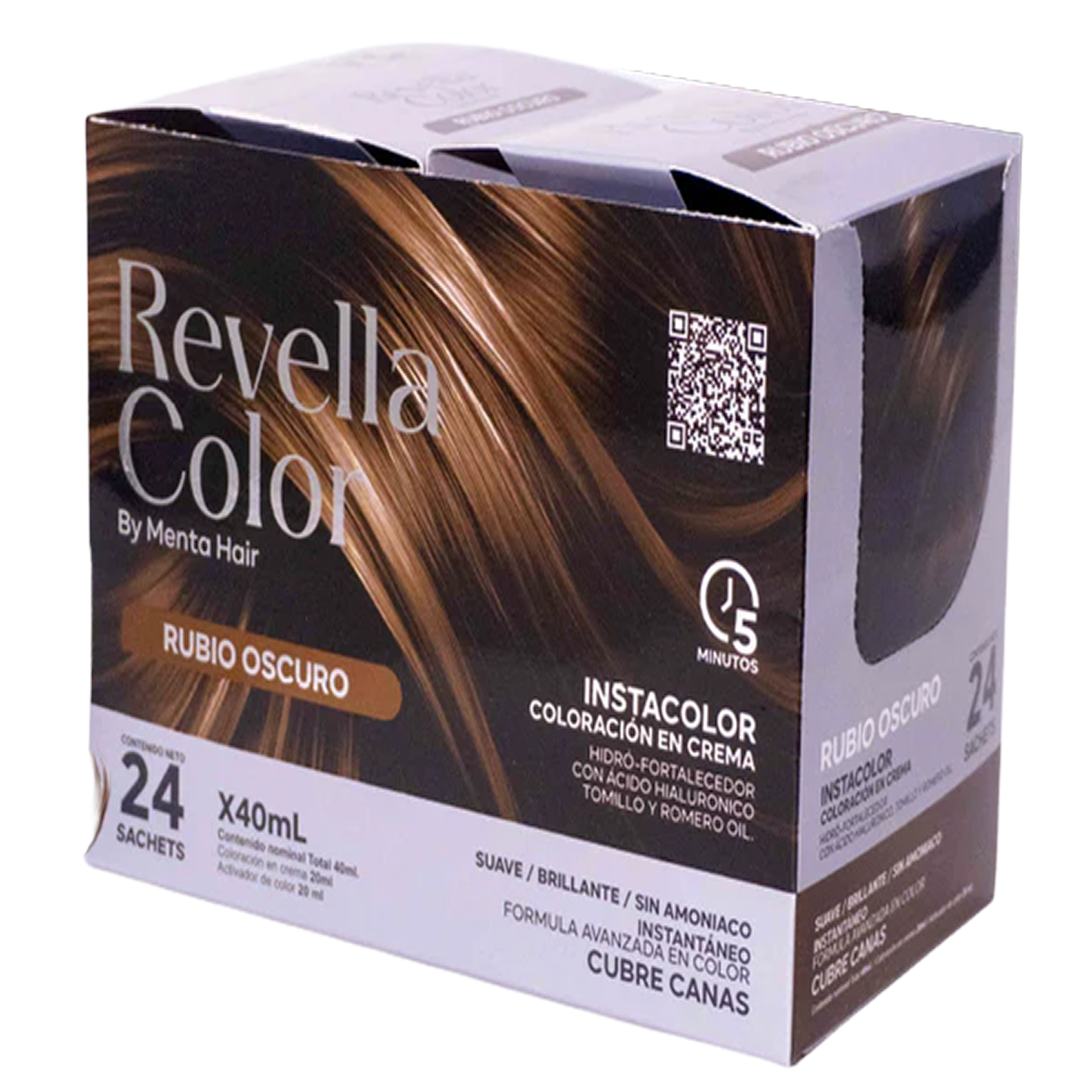INSTACOLOR RUBIO OSCURO 40ML MENTA HAIR