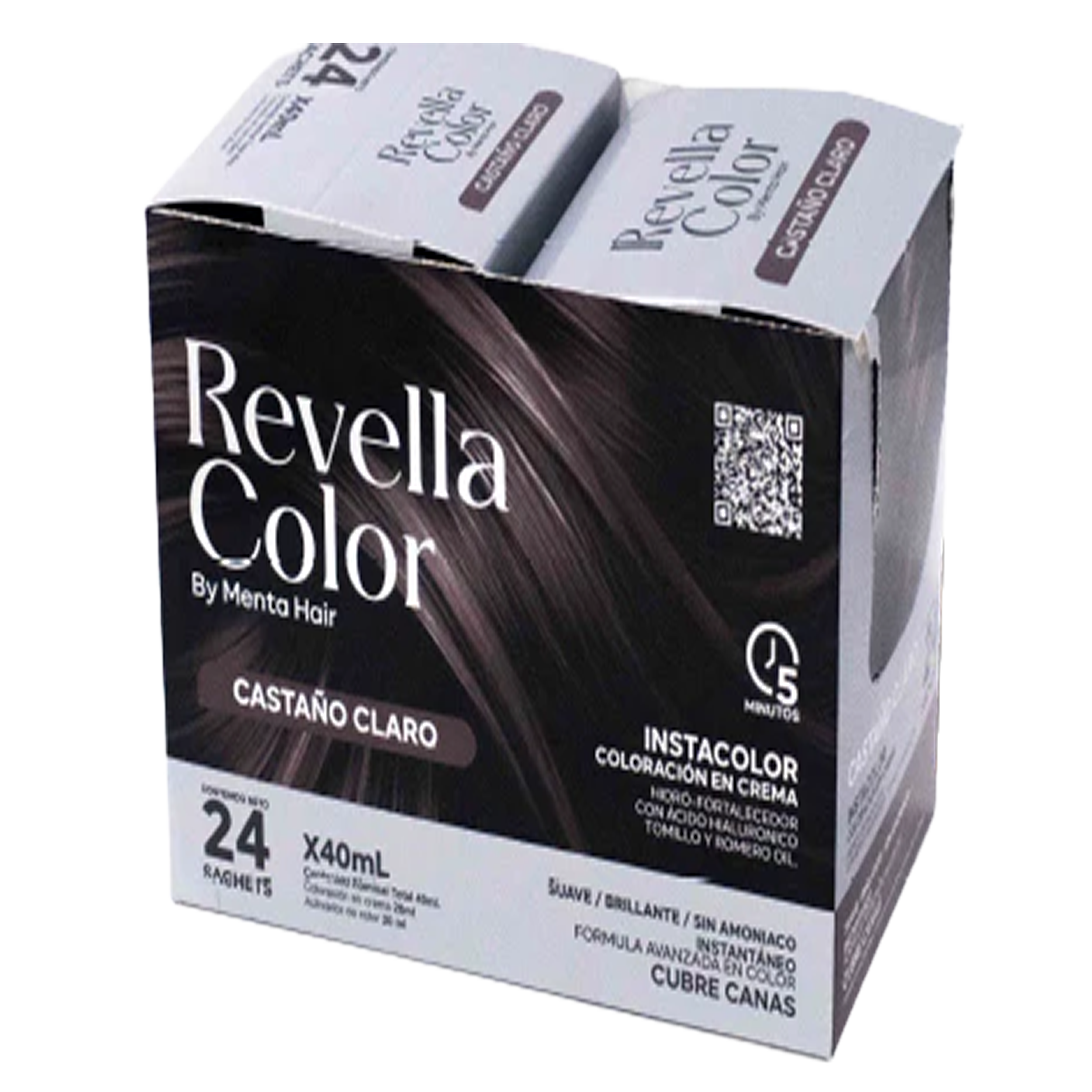 INSTACOLOR CASTAÑO CLARO 40ML MENTA HAIR