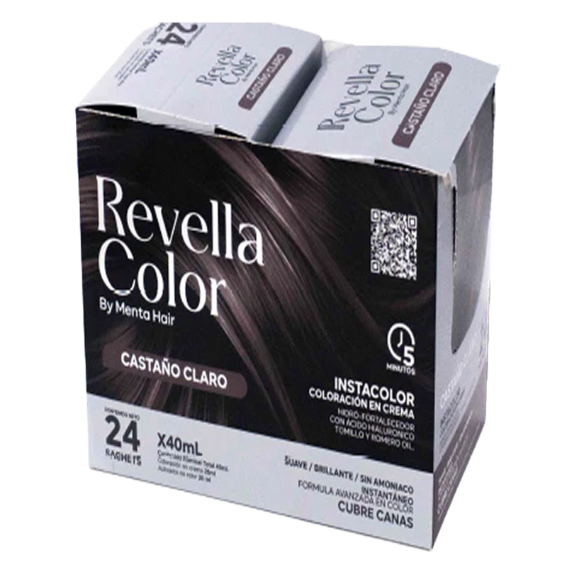INSTACOLOR CASTAÑO CLARO 40ML MENTA HAIR