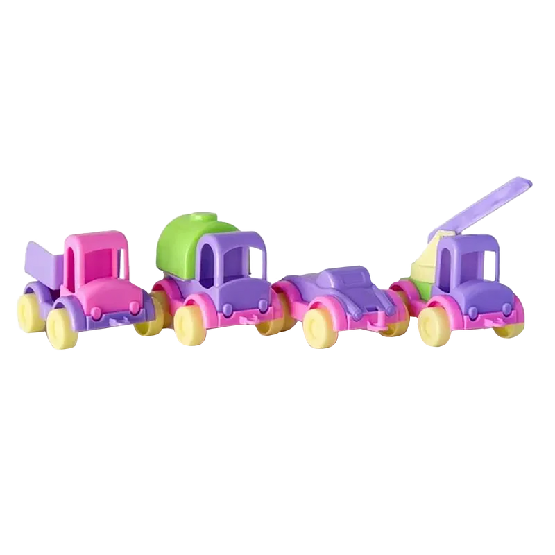 CARRO PEQUEÑOS GIGANTES X 4 NIÑA