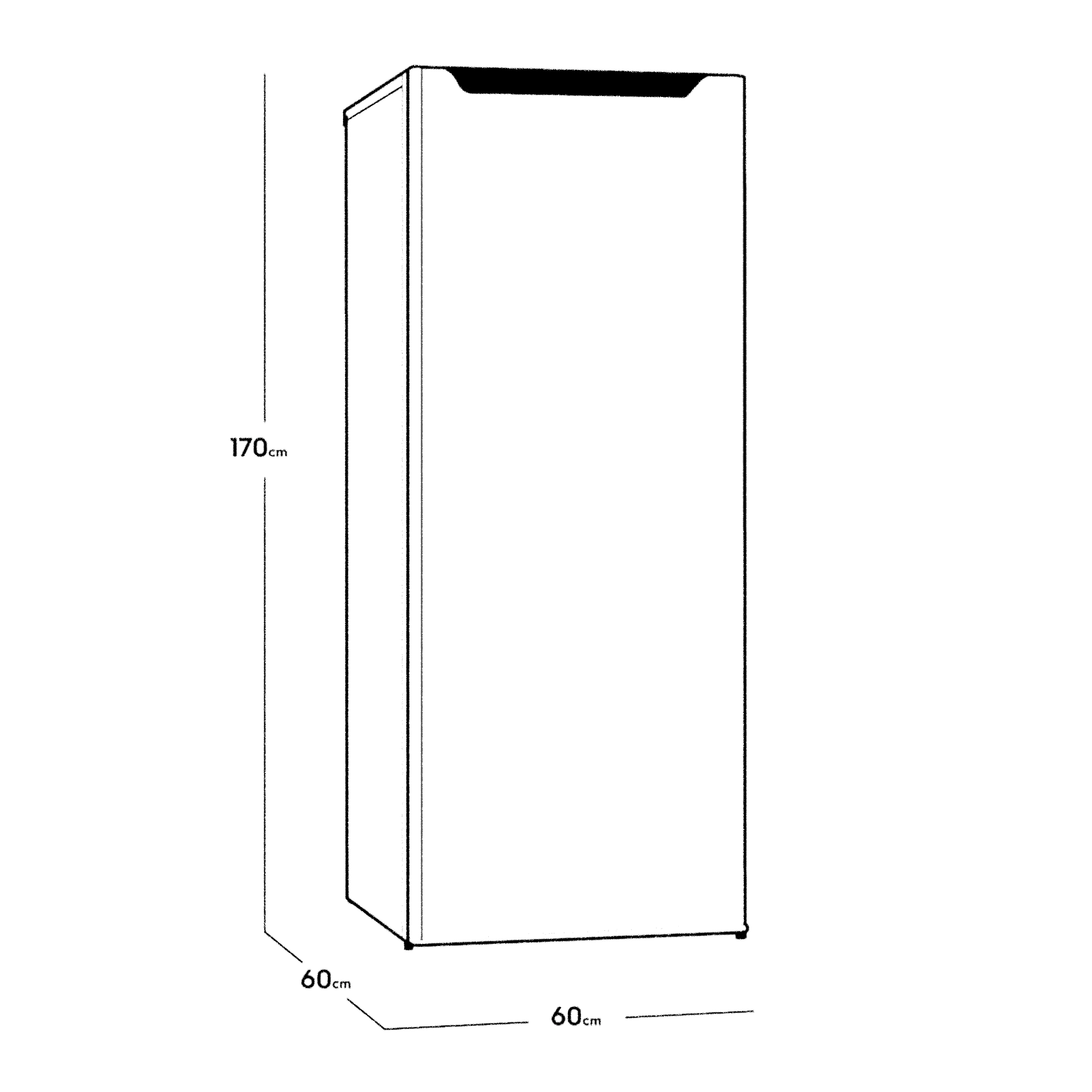 CONGELADOR VERTICAL 185L ELECTROLUX
