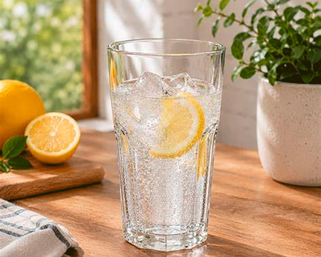 VASO LISBOA CANASTILLA 16 OZ CRISTAR