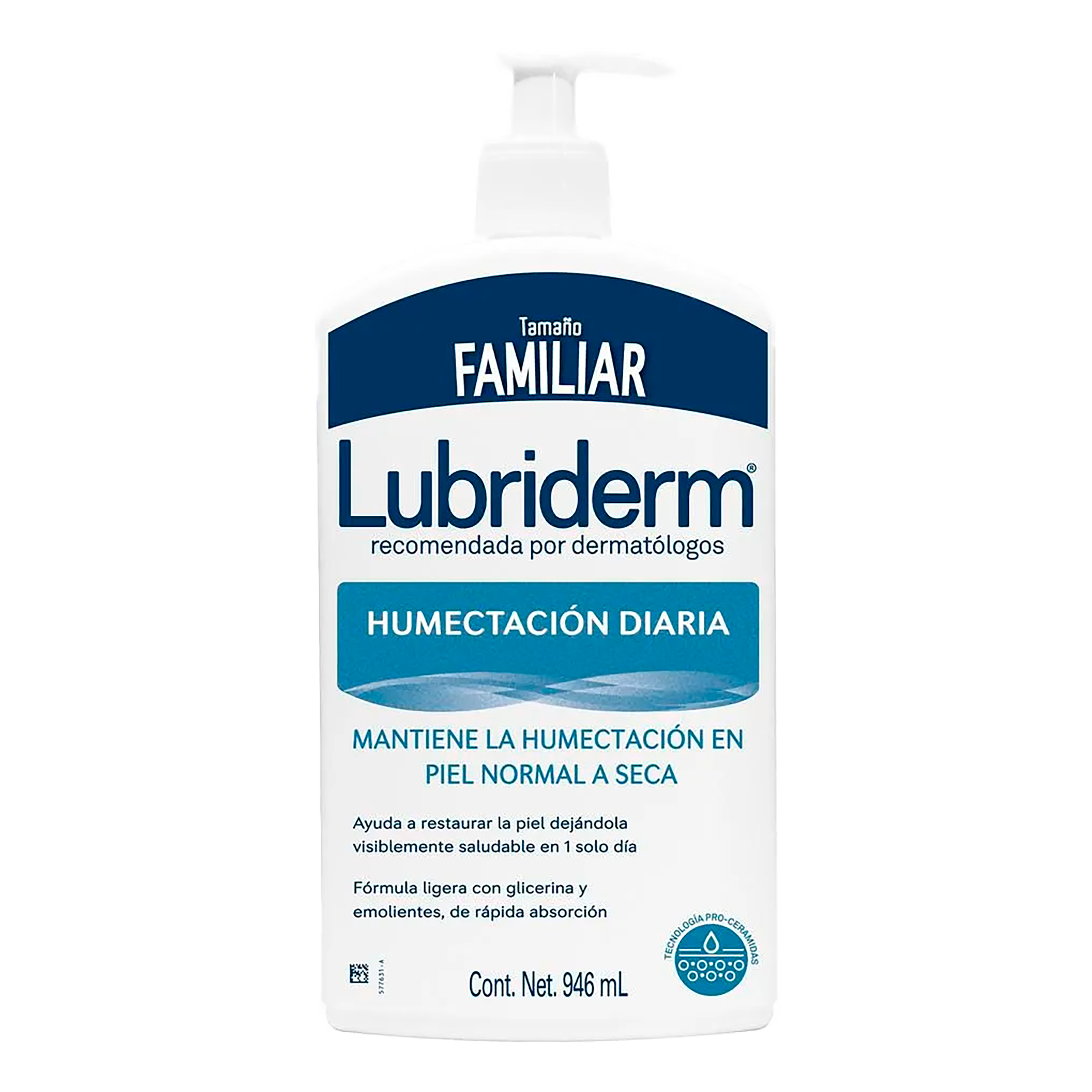 CREMA CORPORAL LUBRIDERM ® HUMENTACIÒN DIARIA 946ml