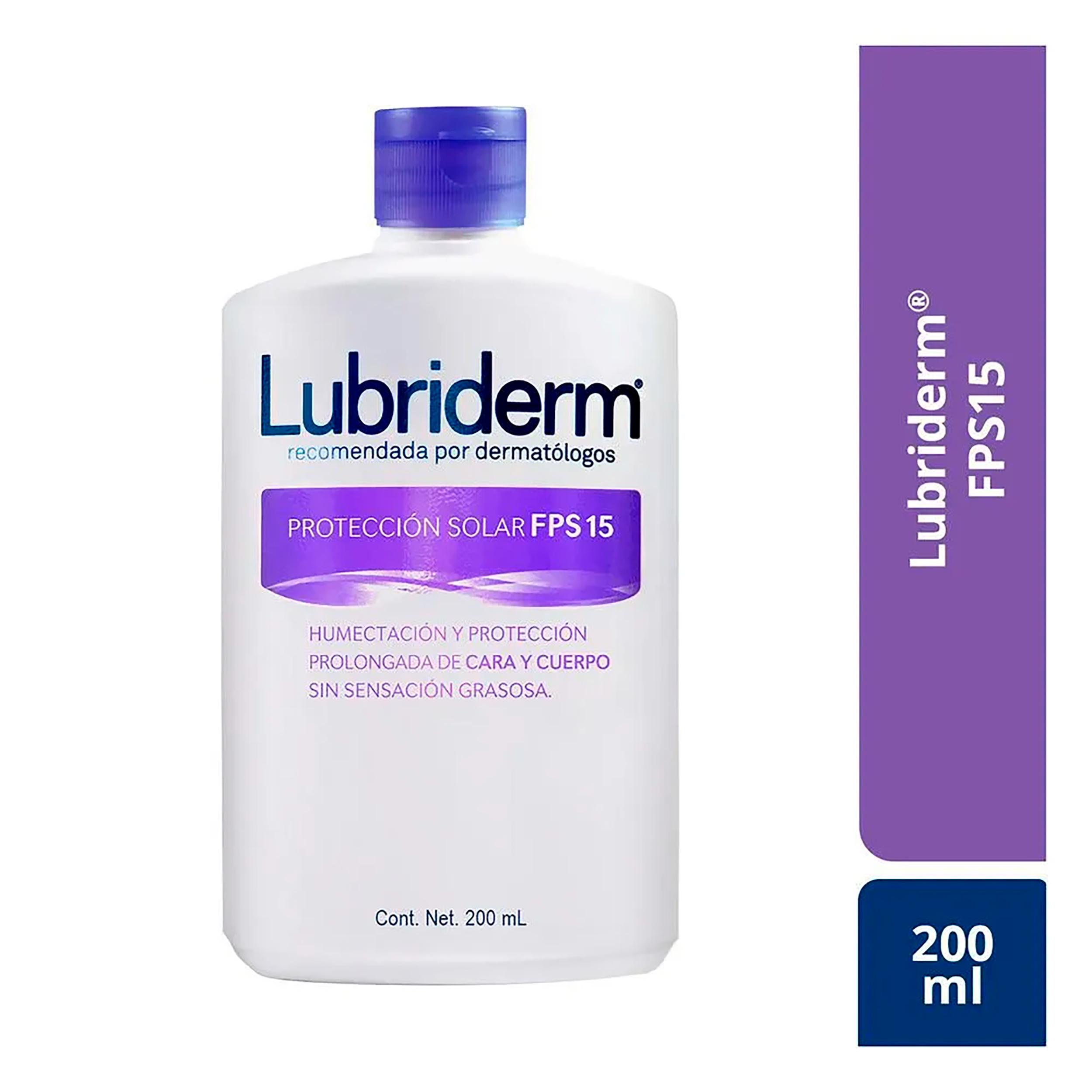CREMA CORPORAL LUBRIDERM® PROTECCION SOLAR FPS 15 x200ml