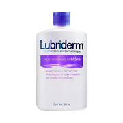 CREMA CORPORAL LUBRIDERM® PROTECCION SOLAR FPS 15 x200ml