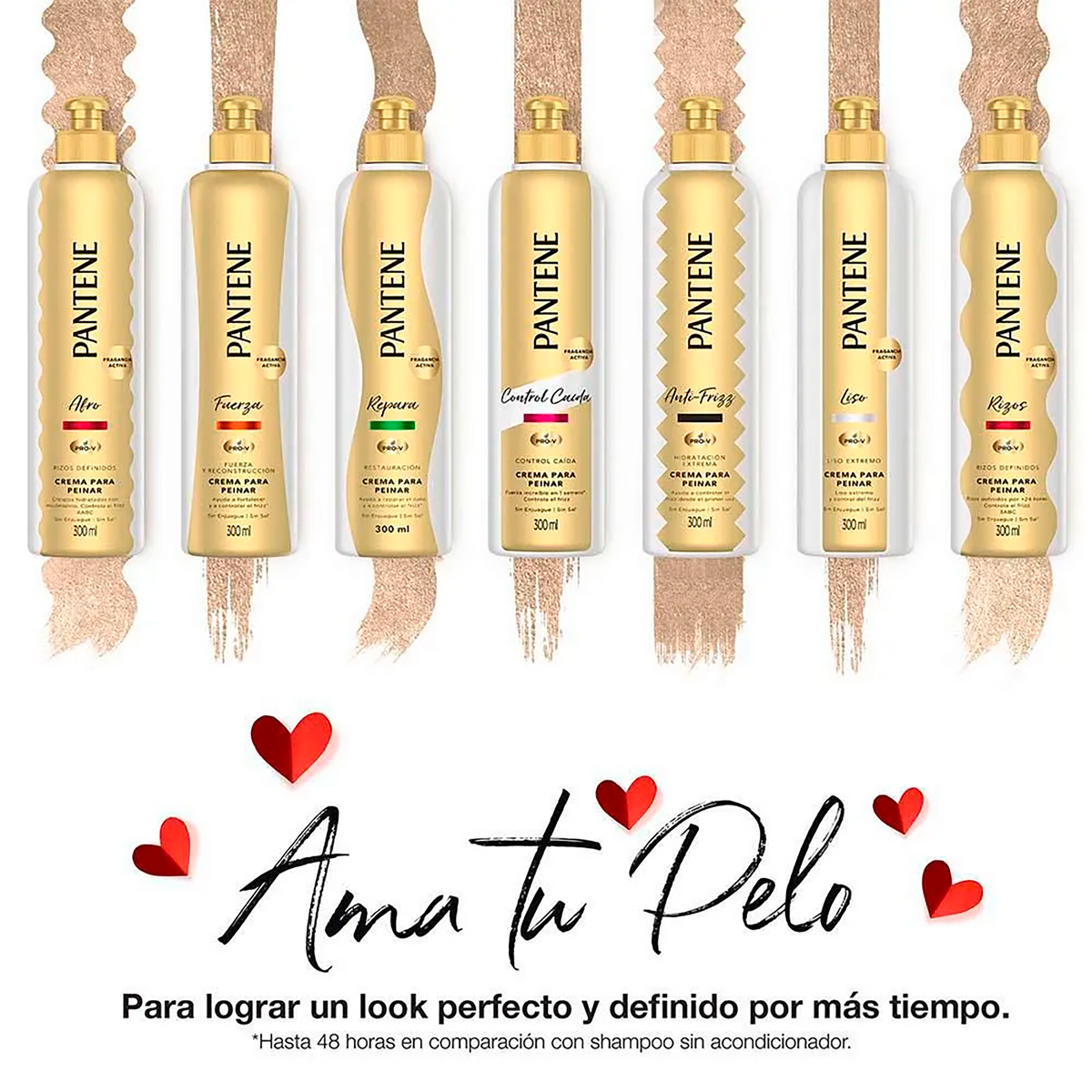 CREMA PARA PEINAR 600GR RIZOS DEFINIDOS X2 PANTENE