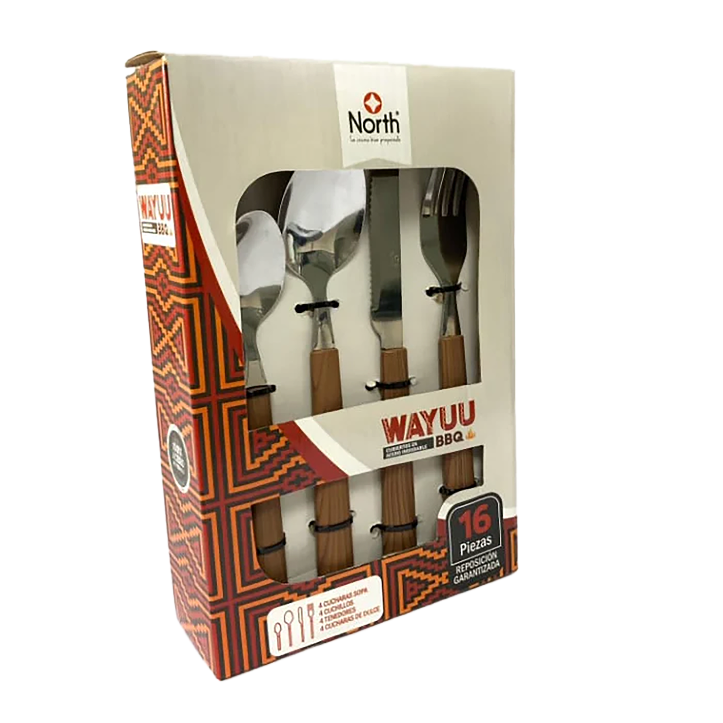 SET CUBIETROS WAYUU X16 NORTH