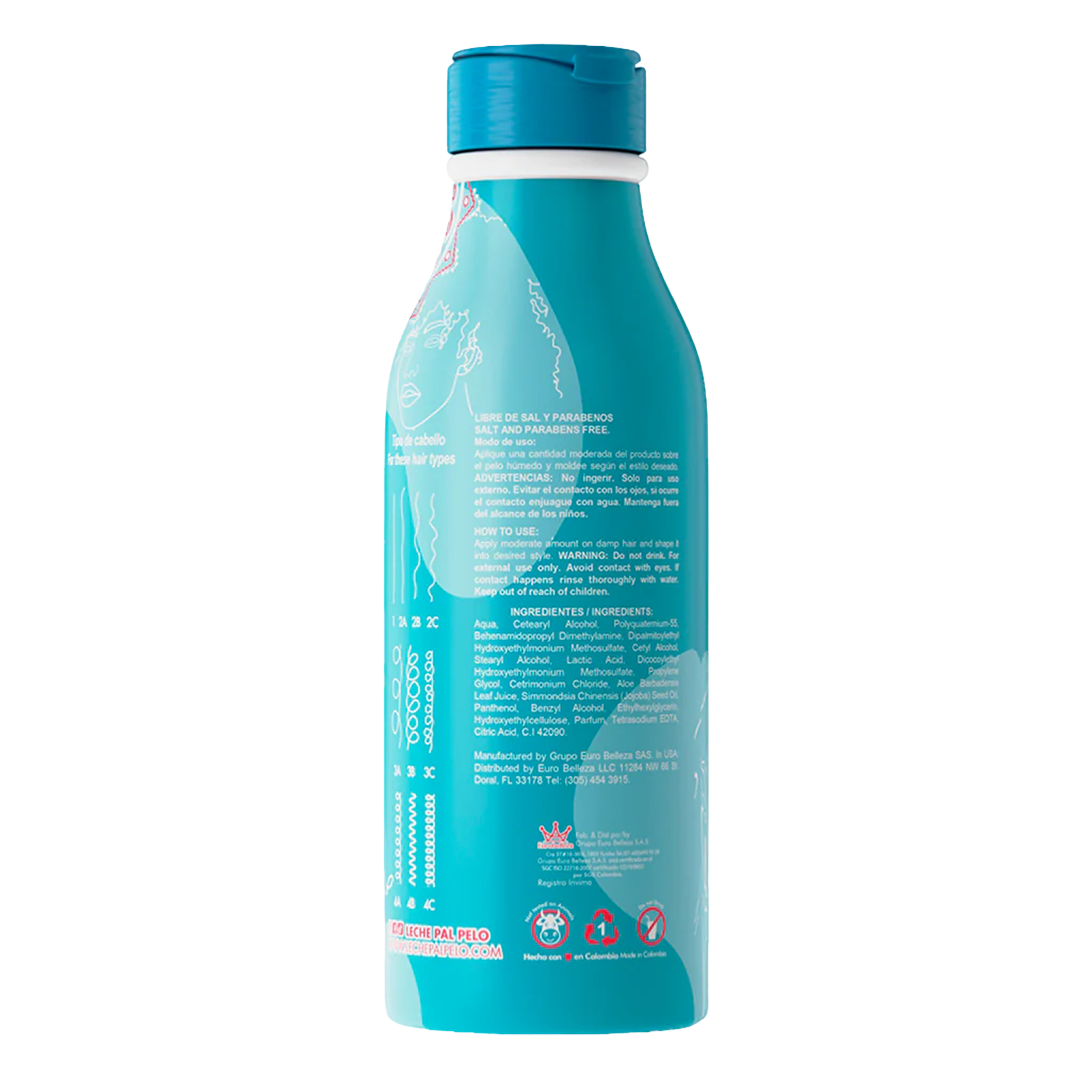 DEFINIDOR DE RIZOS 440ML LECHE PAL PELO