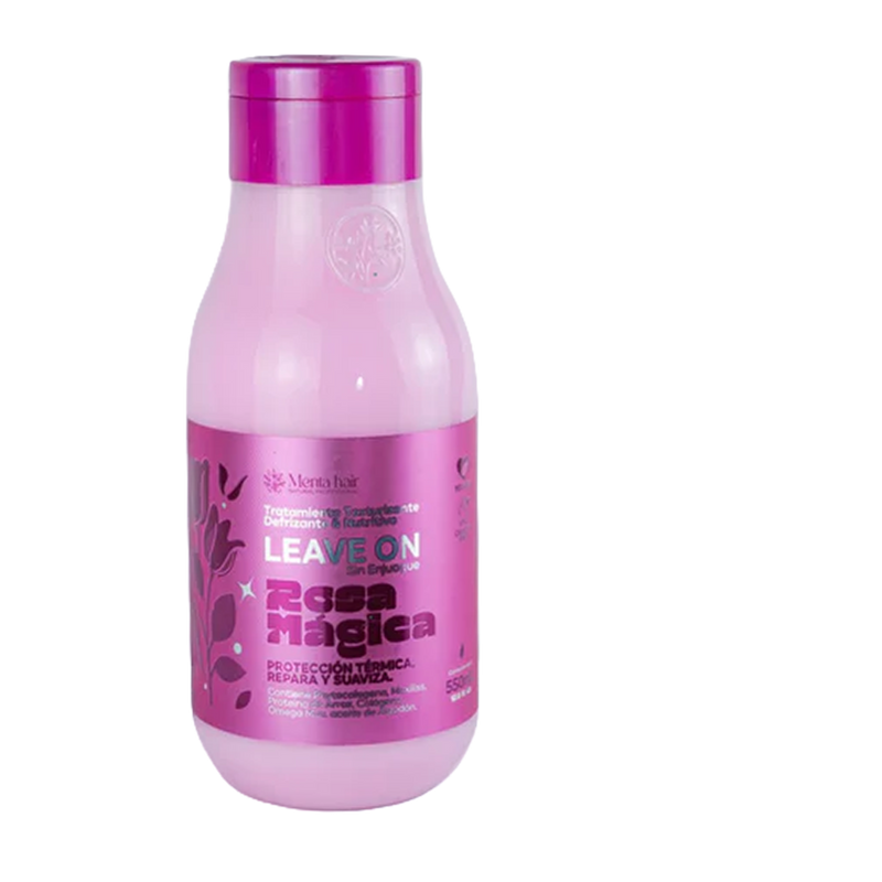 CREMA DE PEINAR LEAVEN ON-ROSA MAGICA