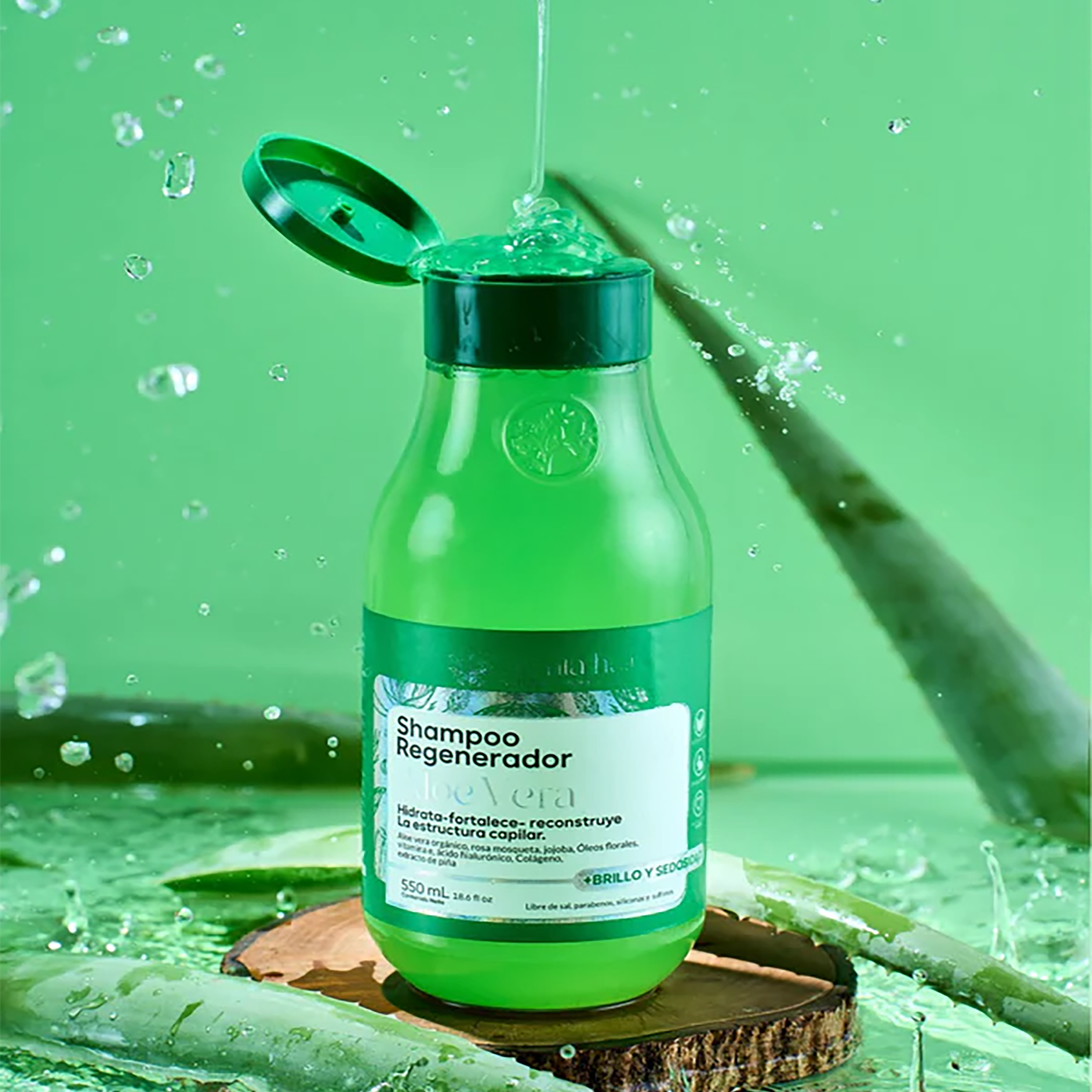 SHAMPOO ALORE VERA 550ML