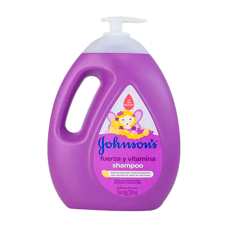 SHAMPOO JOHNSON'S®  FUERZA Y VITAMINA X1000ML