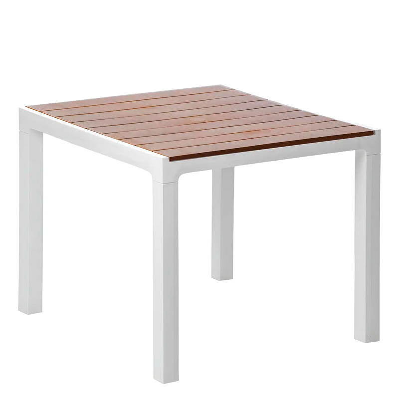 MESA MADEIRA CUADRADA CARAMELO MQ