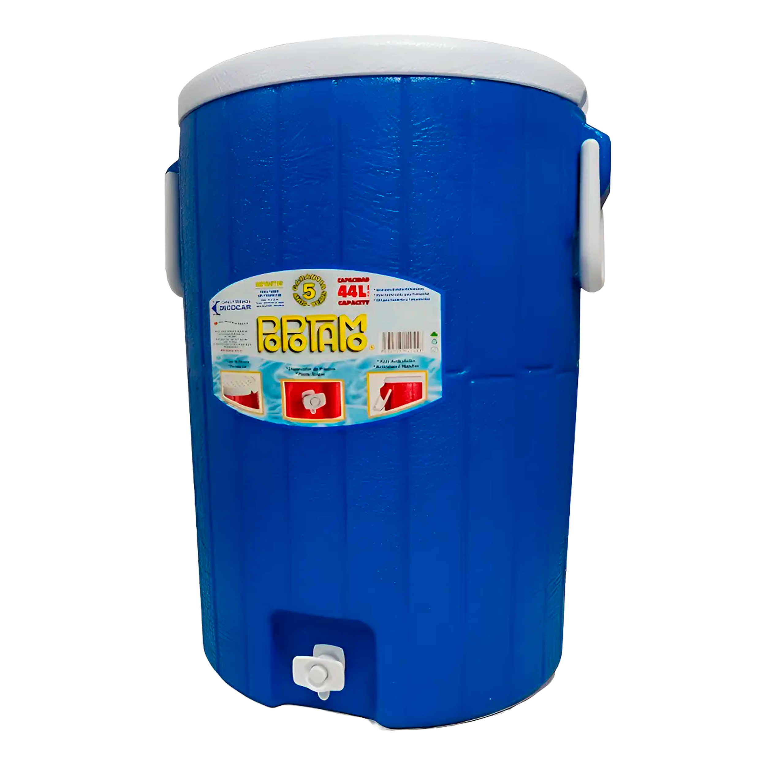 TERMO DECOCAR POPOTAMO DE 44LTS ALUMAR