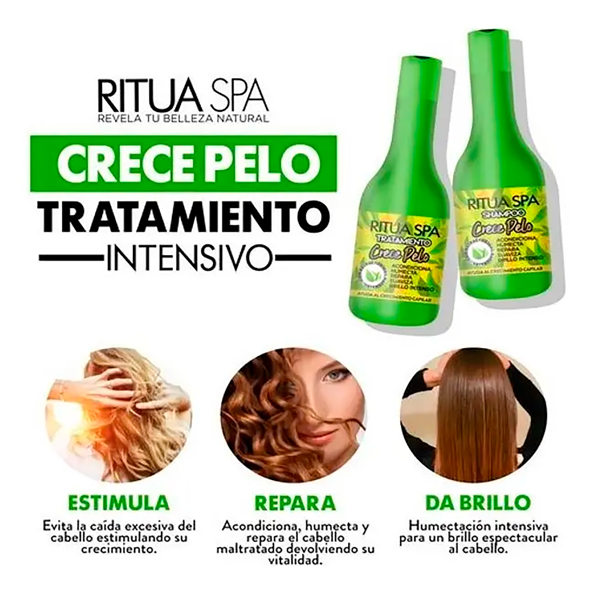SHAMPOO CRECE PELO RITUAL SPA LAVOU 250ML