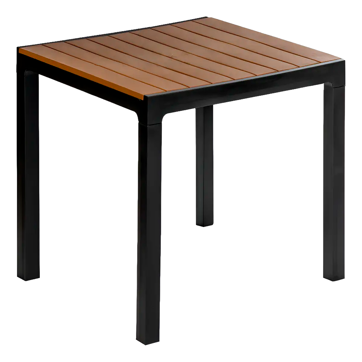 MESA MADEIRA CUADRADA TABACO MQ