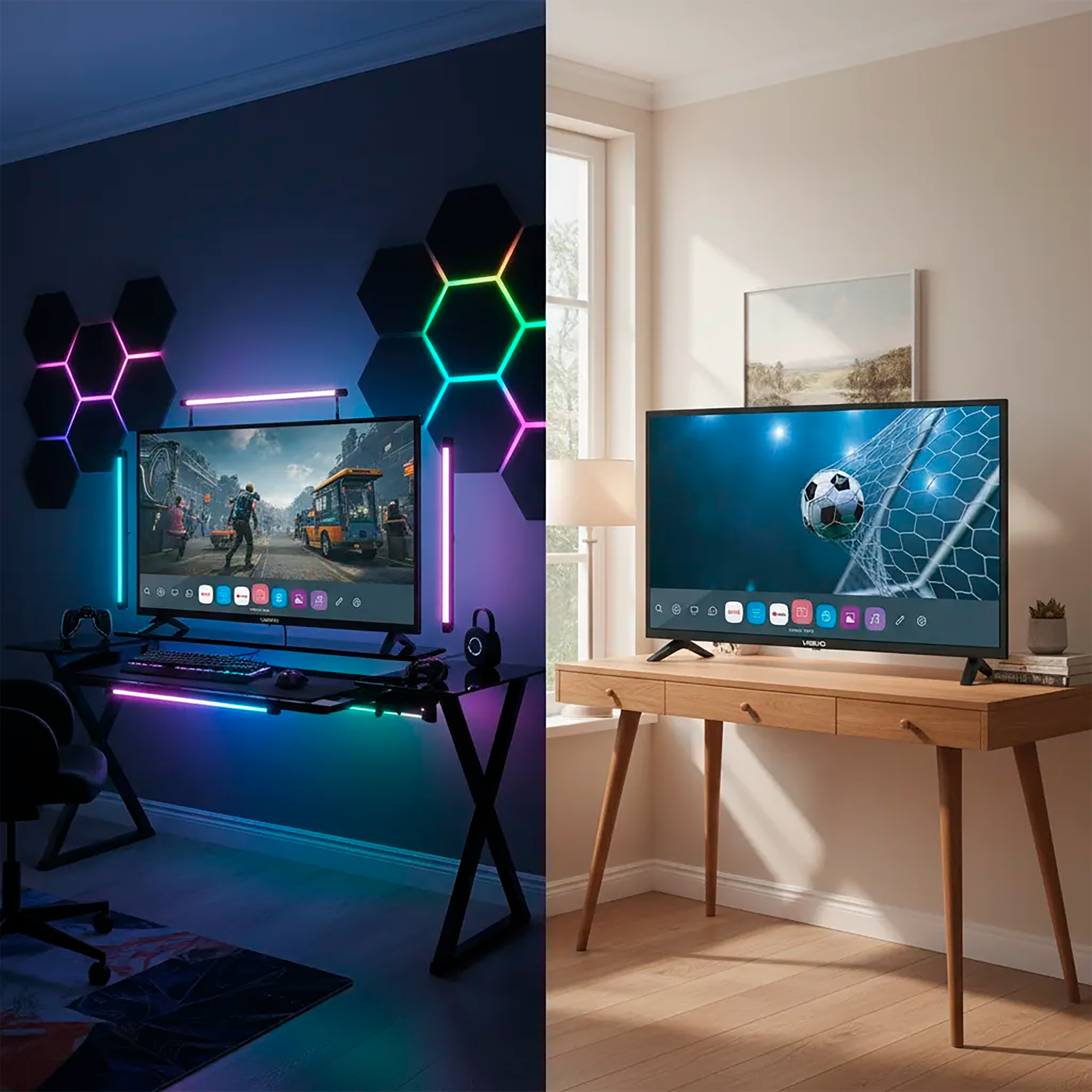 TELEVISOR 32'' LED VISIVO SMART