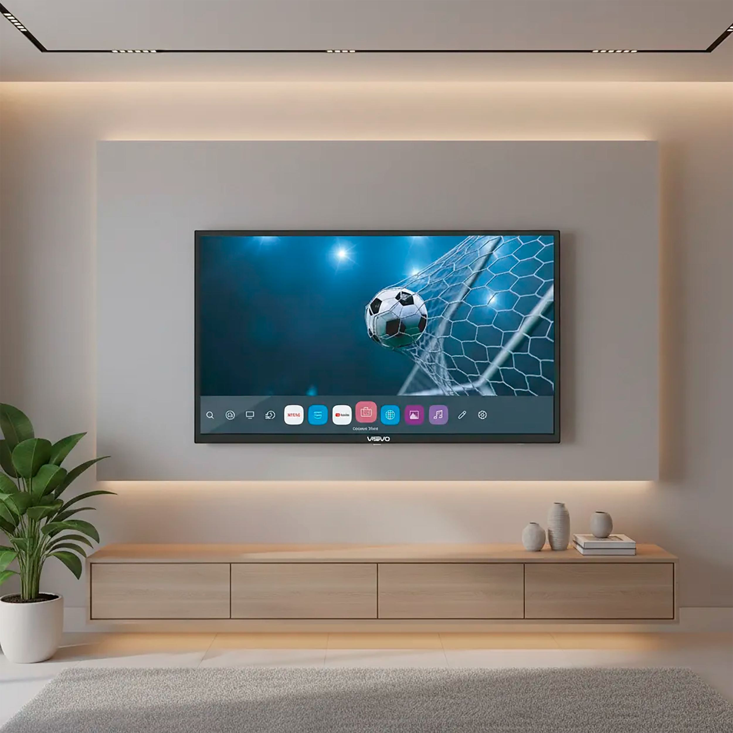 TELEVISOR 32'' LED VISIVO SMART