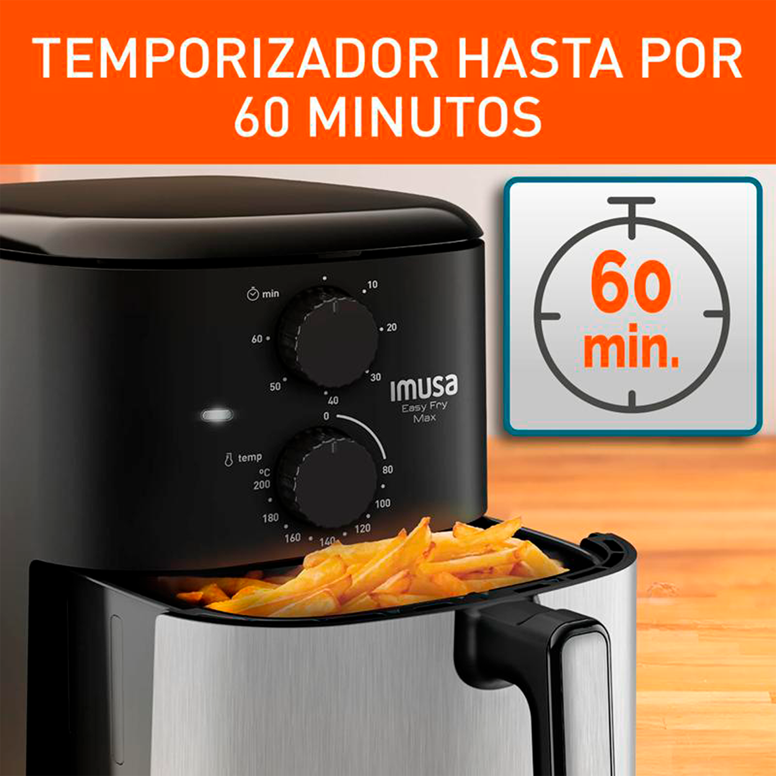 FREIDORA EASY FRY MAX 5L MEC INOX NG CO