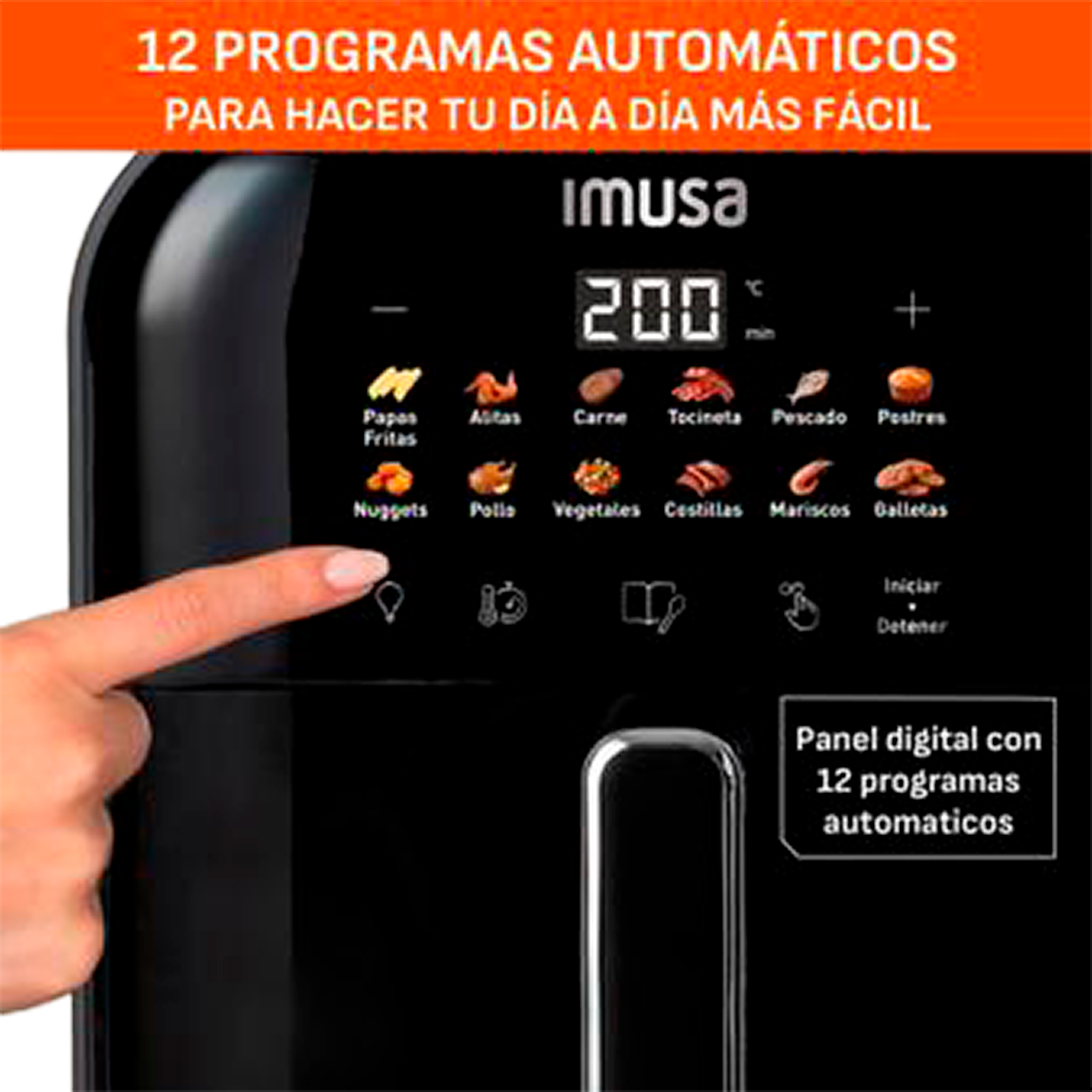 FREIDO FRY TURBO IMUSA 6L