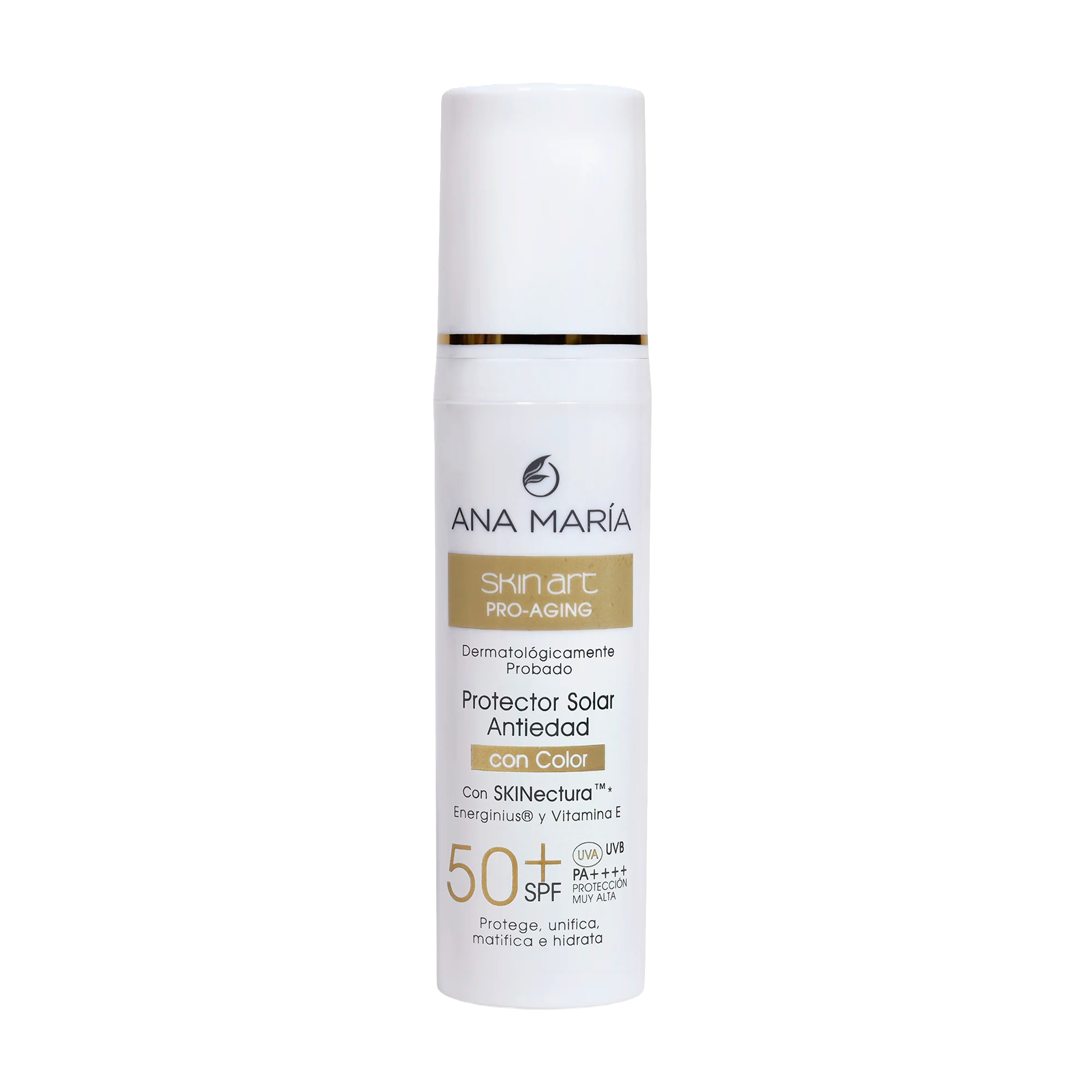 PROTECTOR SOLAR ANTIEDAD CON COLOR  SKIN ART