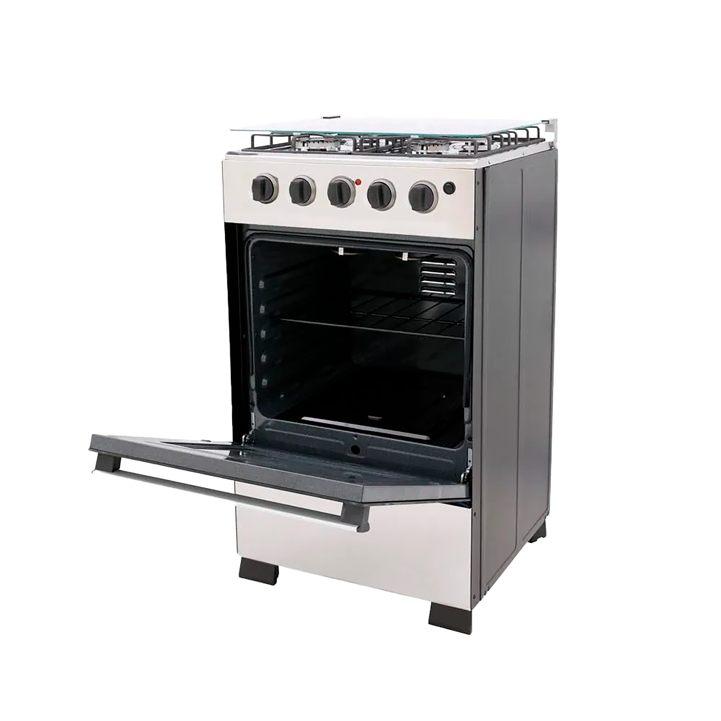 Estufa Romero Platina Haceb 50 cms Gas Natural Inox