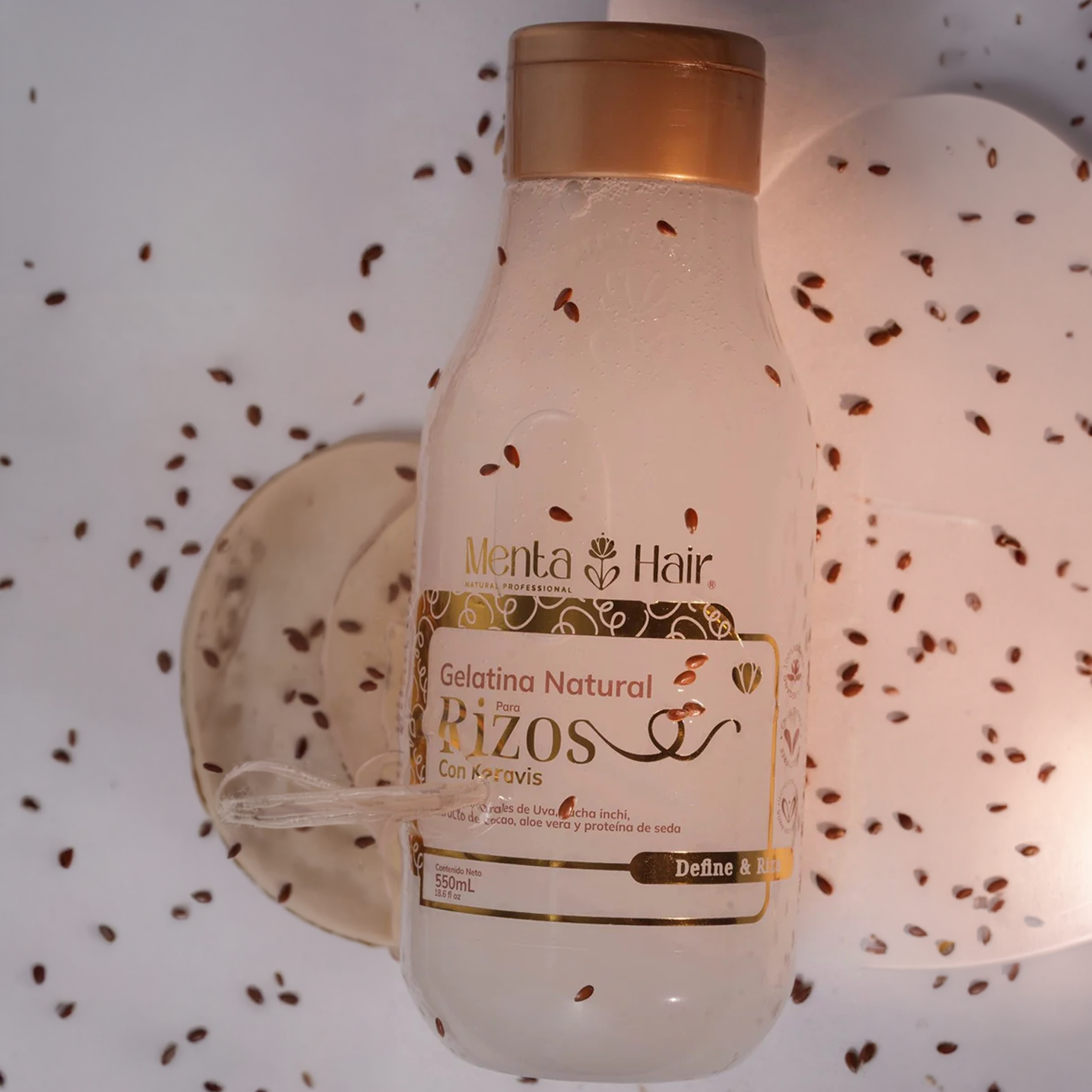 GEL NATURAL CHOCOTELLA RIZOS 550ML