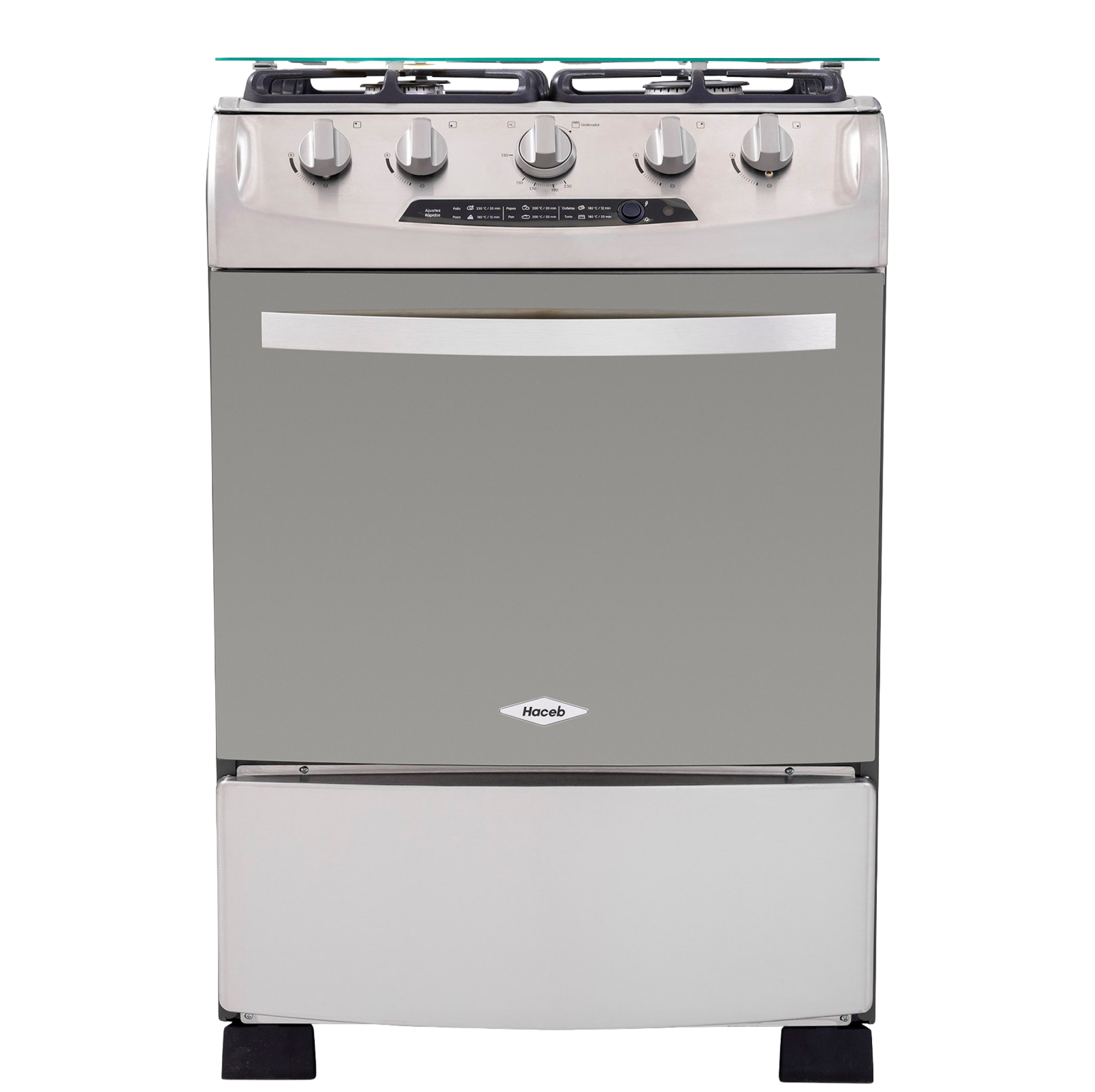 ESTUFA OREGANO 60CM INOX G/NATURAL