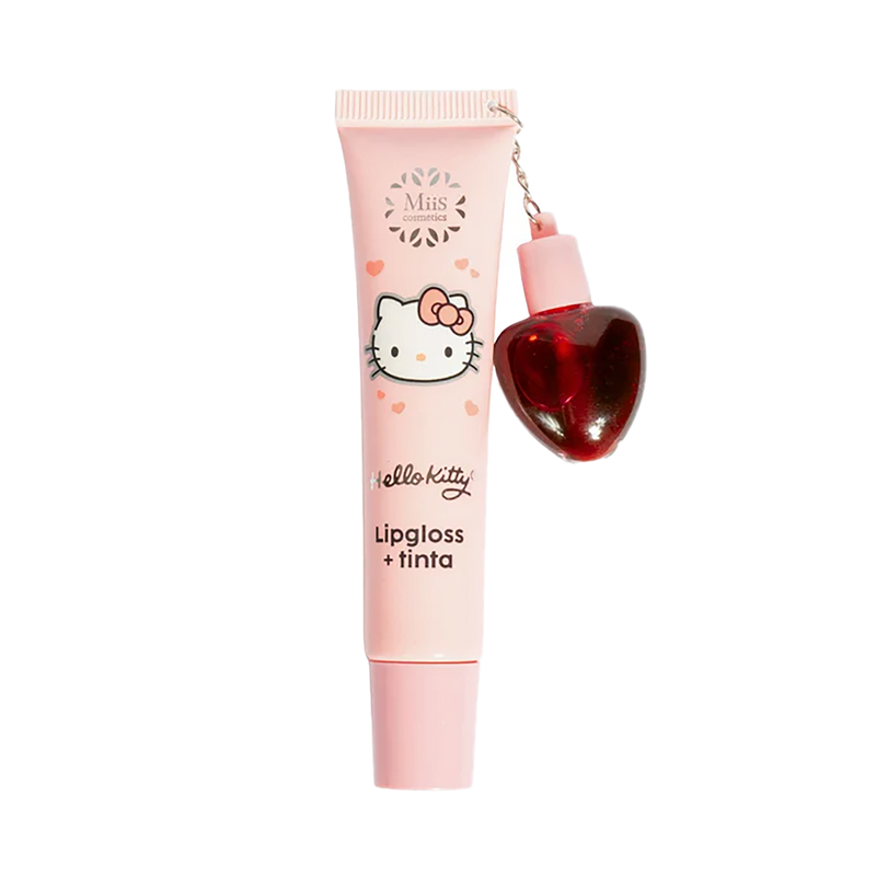 LIP GLOSS+TINTA HELLO KITTY MIIS COSMETICS
