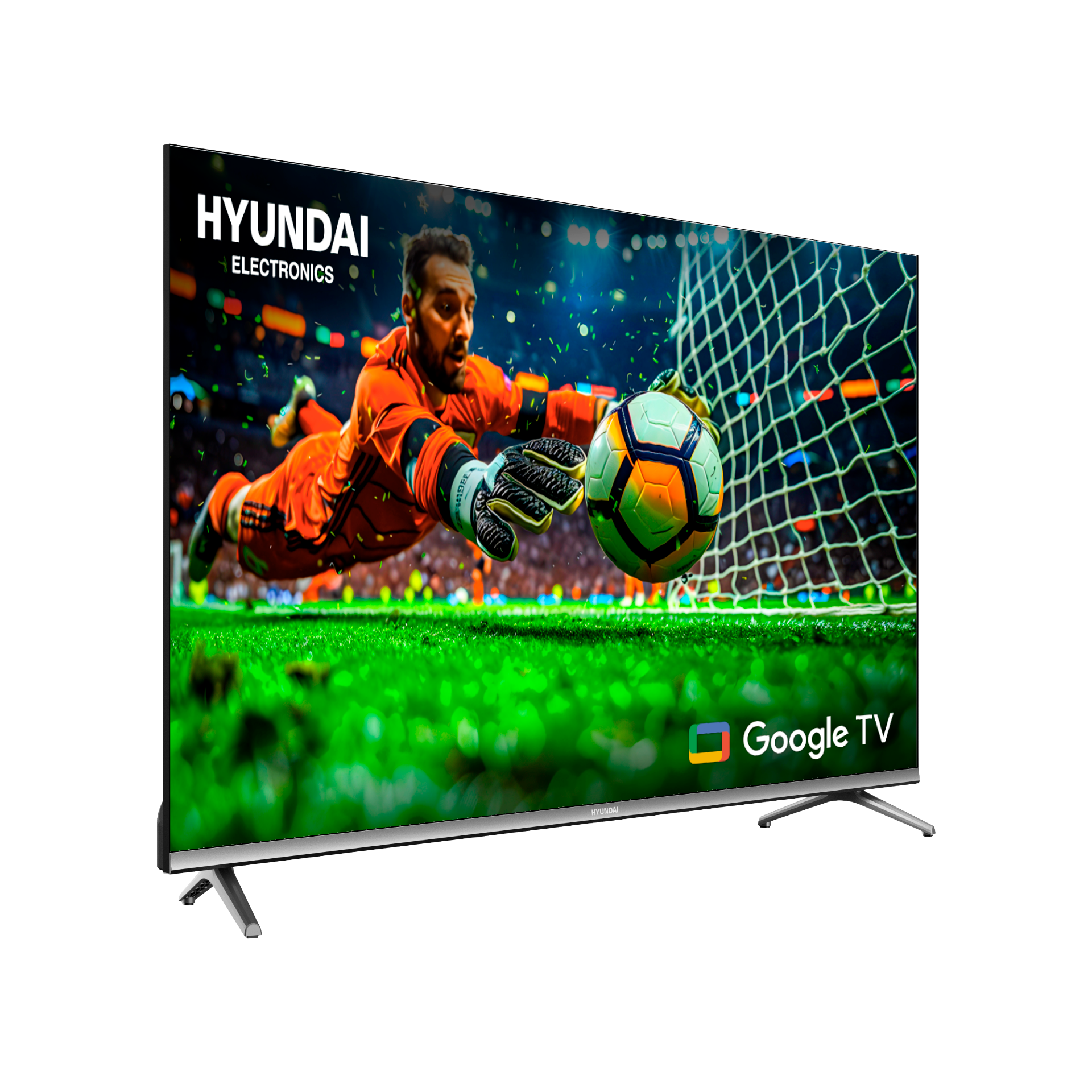 TV 43" LED SMART DIGITAL GOOGLE QLED HYUNDAI