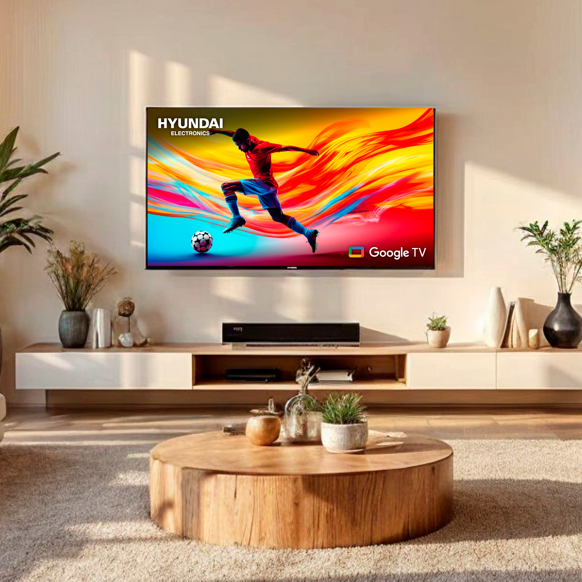 TV 50" LED SMART 127 CM GOOGLE HYUNDAI