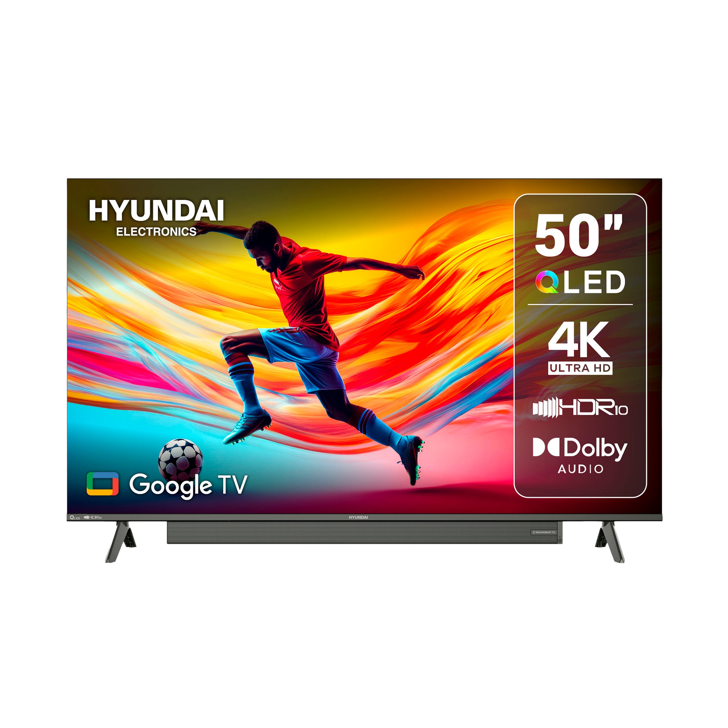 TV 50" QLED GOOGLE TV SMART TV HYUNDAI