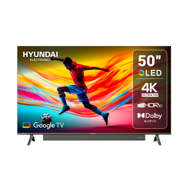 TV 50" QLED GOOGLE TV SMART TV HYUNDAI
