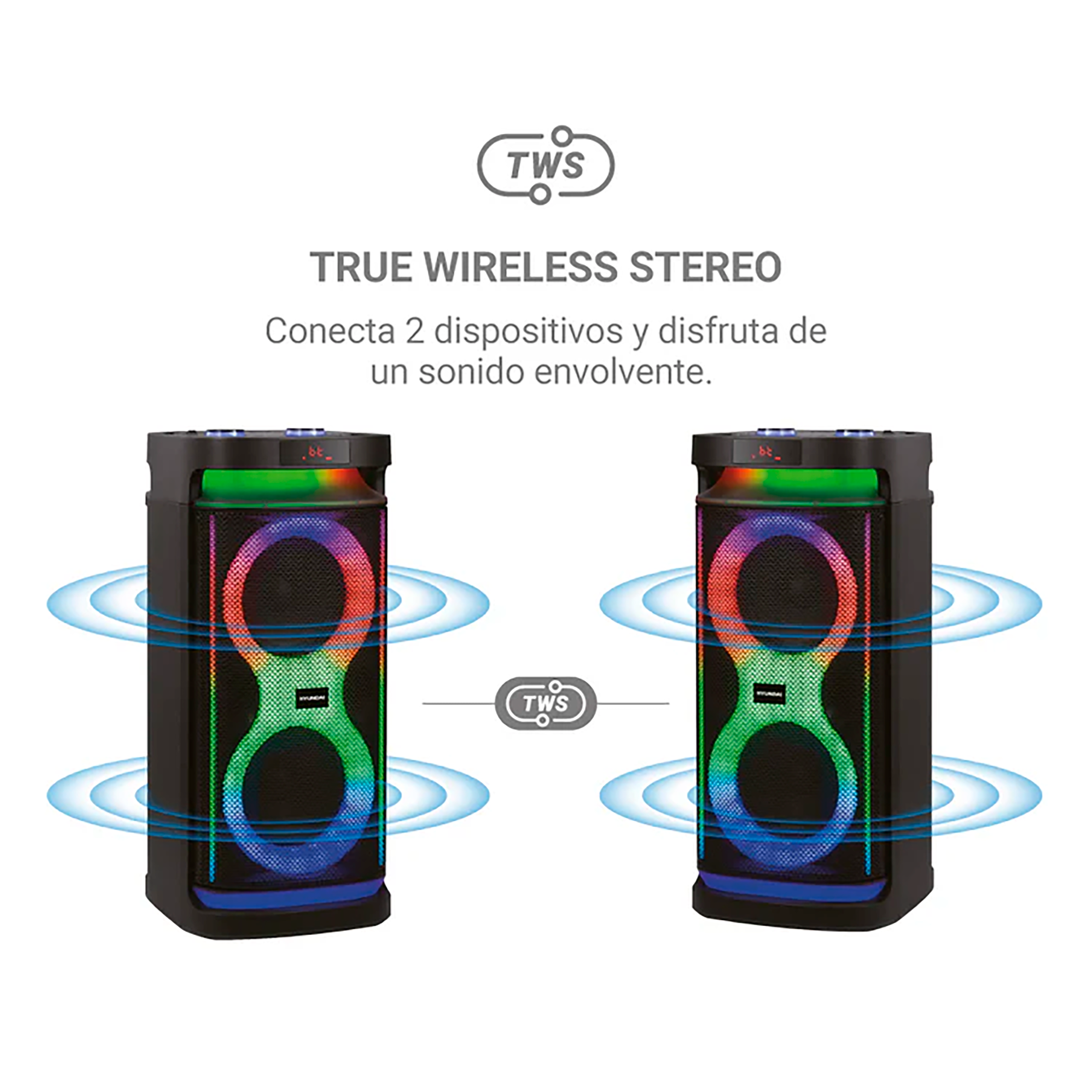 PARLANTE MULTIMEDIA 150 WATTS FM BLUETOO