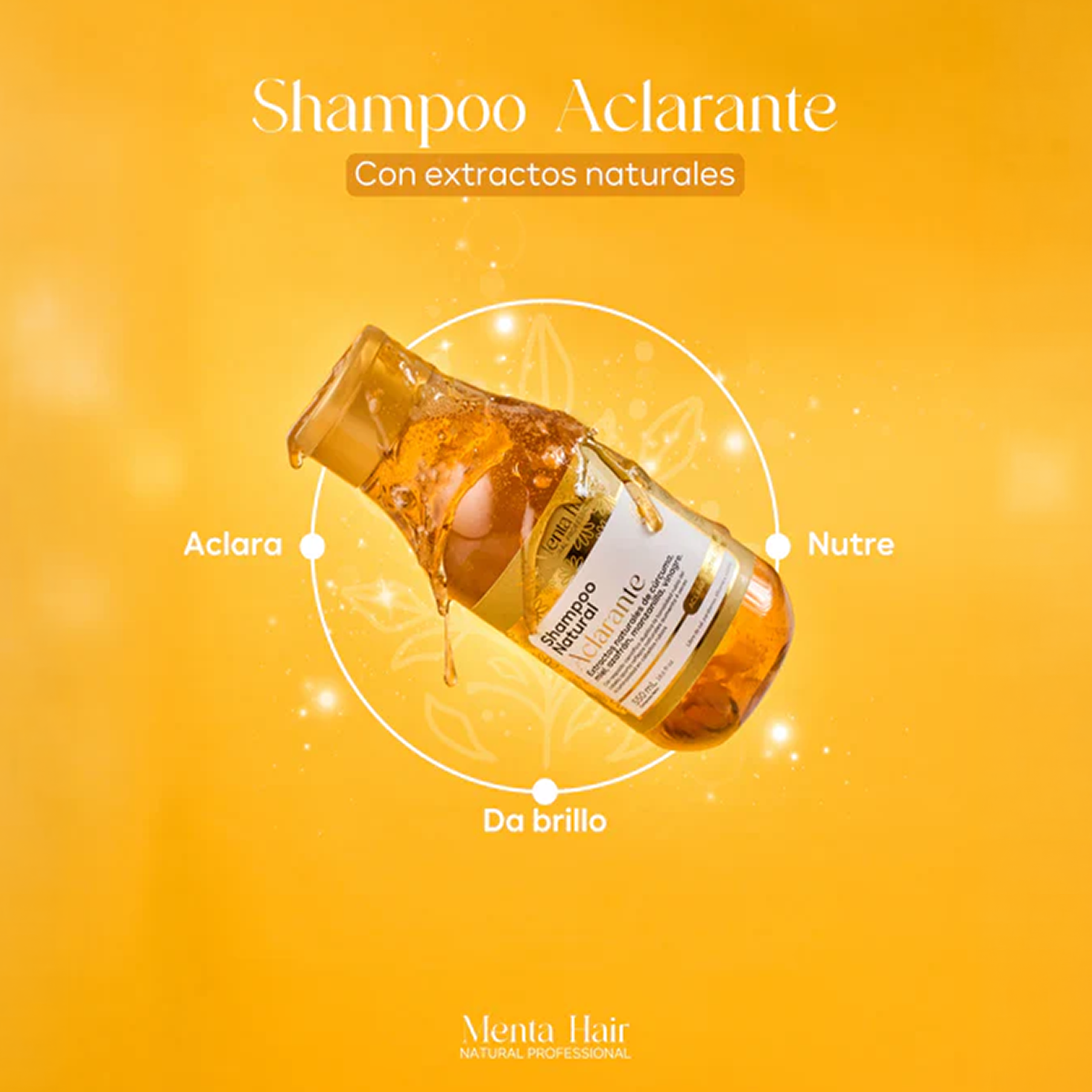 SHAMPOO ACLARANTE 550ML MENTA HAIR