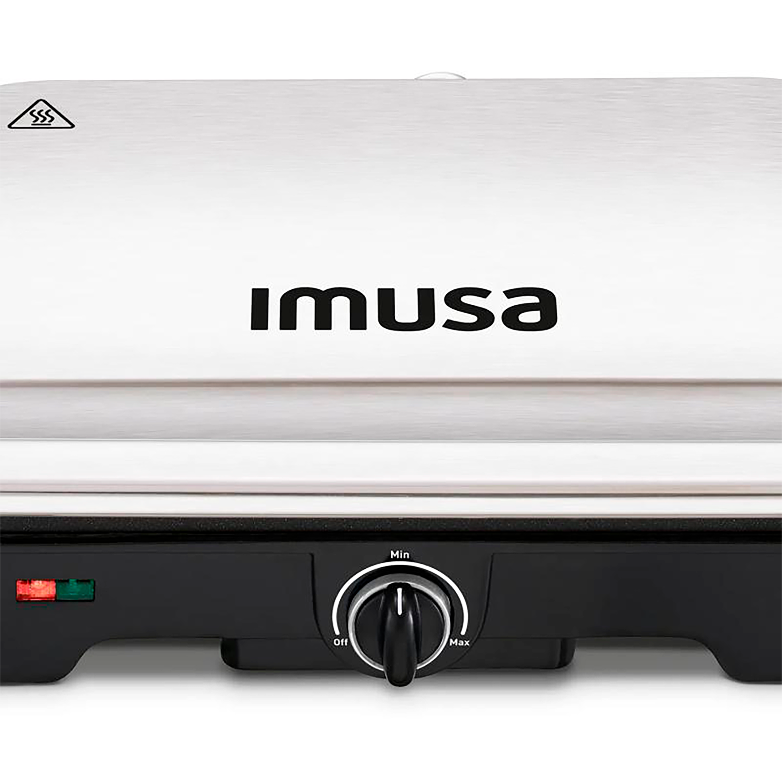 Panini Grill IMUSA 180 acero inoxidable