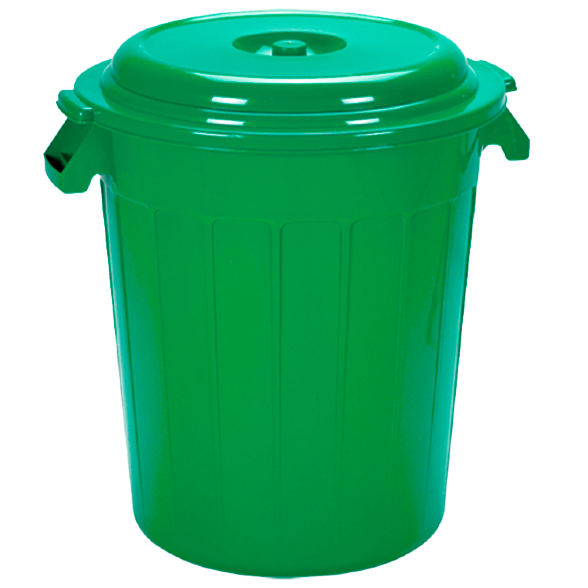 TANQUE 50L VERDE OSCURO CON TAPA U/E 20