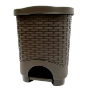 PAPELERA RATTAN PEDAL 12L WENGUE U/E 8