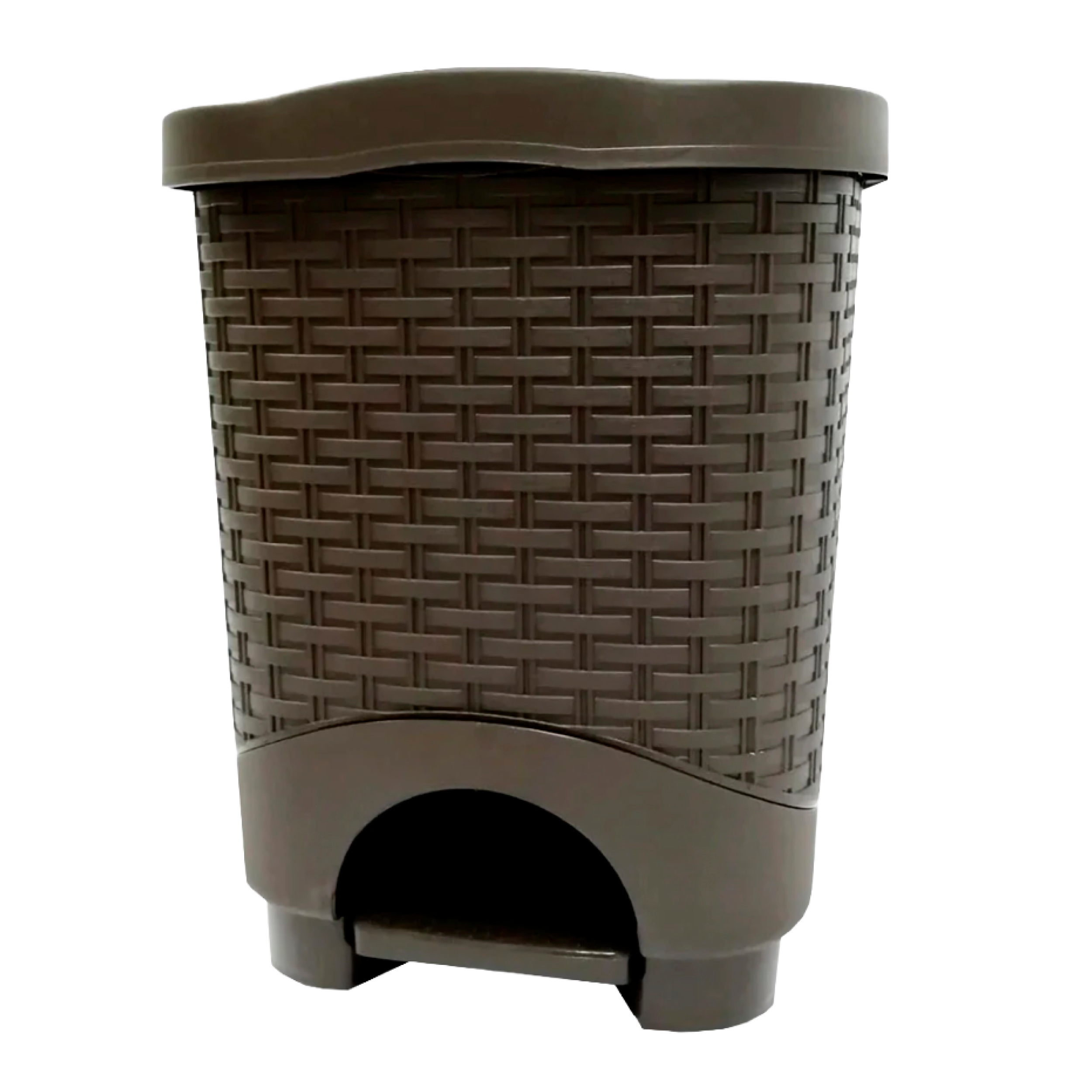 PAPELERA RATTAN PEDAL 12L WENGUE U/E 8