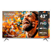 TV 43" LED SMART 109.2 CM GOOGLE HYUNDAI