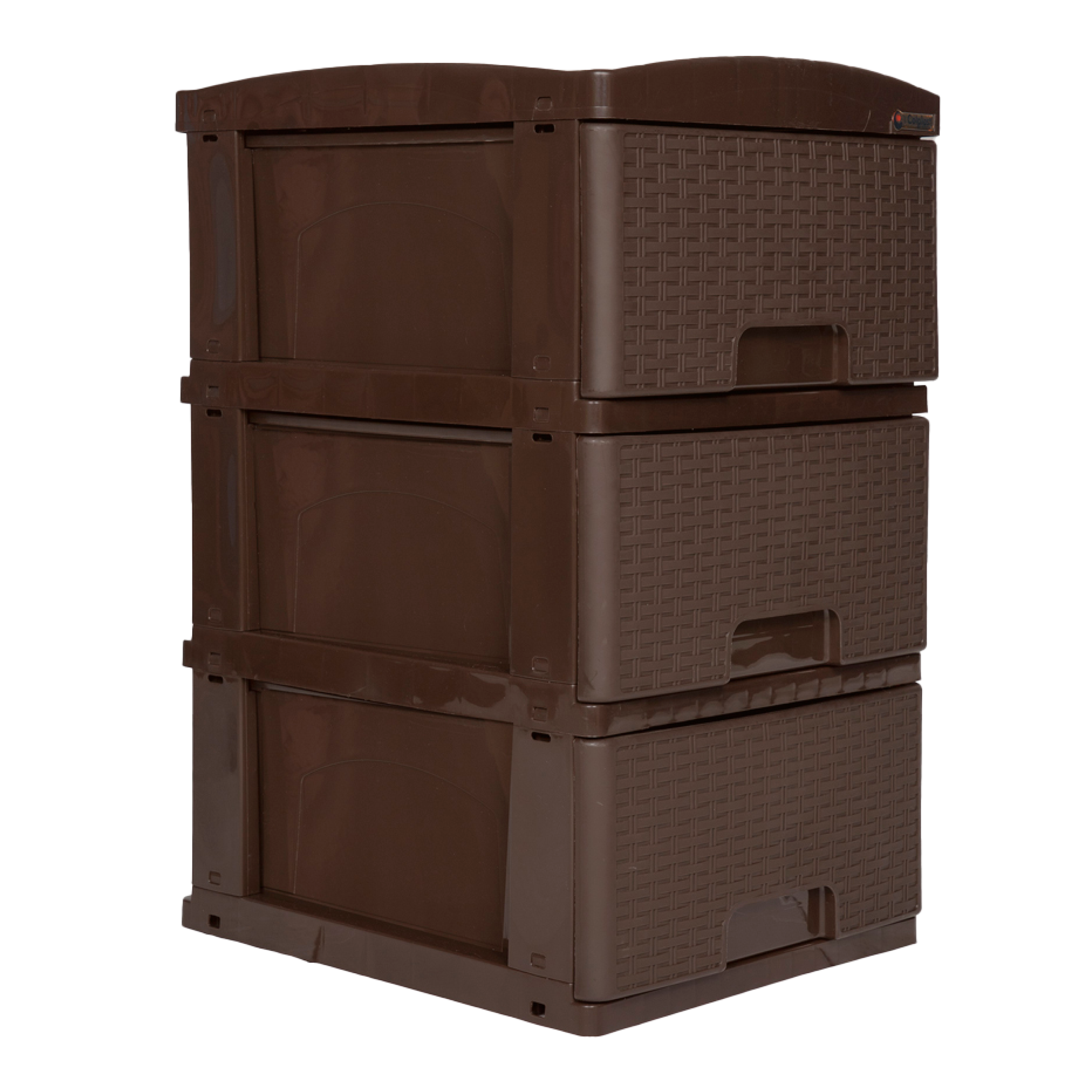 PRACTIMUEBLE PEQ X3 RATTAN WENGUE COLPLA