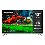 TV 43" LED SMART DIGITAL GOOGLE QLED HYUNDAI