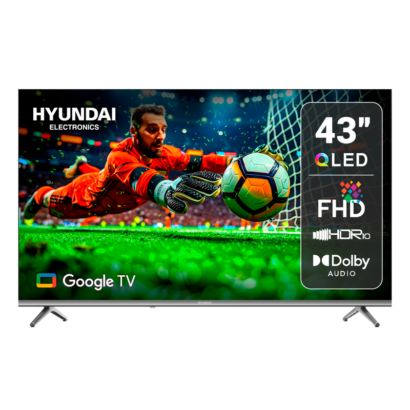 TV 43" LED SMART DIGITAL GOOGLE QLED