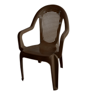 SILLA ALLURE CON BRAZO WENGUE COLPLAST