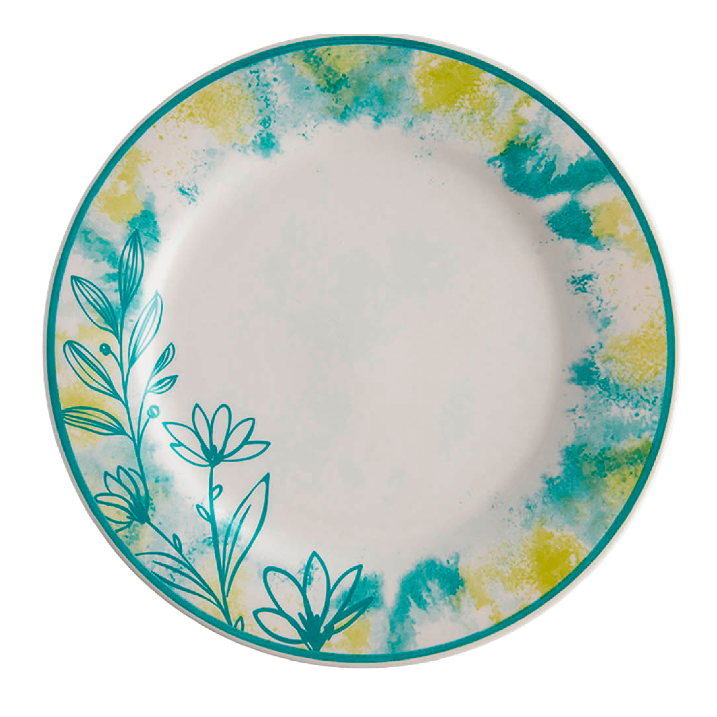 PLATO PANDO 24.2CM CALA CORONA